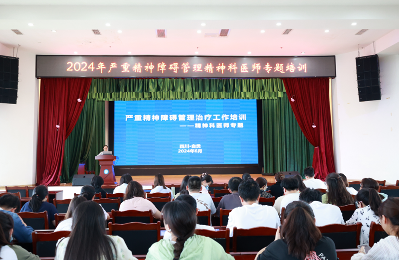 我院举办2024年严重精神障碍管理治疗工作规范精神科医师培训会