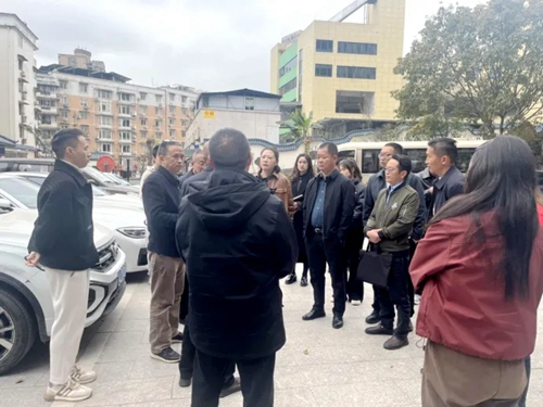 会理市政协副主席一行来院参观